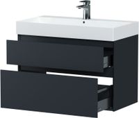 Тумба под раковину Allen Brau Infinity 85 антрацит матовый арт-1.210026.AM — фото 7, Тумбы под раковину