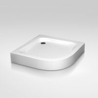 Душевой поддон полукруглый RGW LUX/TN-P 90x90, акриловый, белый, арт-16180499-41 — фото 8, Акриловые душевые поддоны