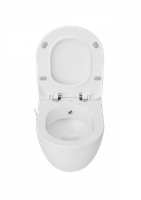 CREAVIT FREE Унитаз подв с биде с краном арт-FE320-34CB00E-0001 — фото 2, Подвесные унитазы