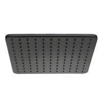 Верхний душ Bossini Cosmo 280х280 мм без кронштейна Easy Clean цвет черный матовый арт-I00598.073 — фото 1, Верхние души