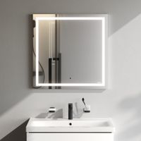 M91AMOX0701WG Универсальное зеркало настенное с контурной LED-подсветкой, 70 см — фото 7, Зеркала в ванную комнату