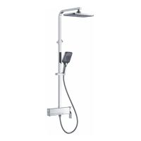 Душевая система Rose , хром арт-R1036 — фото 1, Душевые стойки