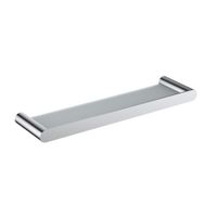 Полка стеклянная Timo Saona хром арт-13072/00 — фото 1, Полки для ванной и душа