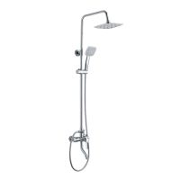 Душевая система Сантаком stOmega 7701, хром — фото 1, Душевые стойки