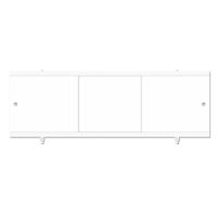 экран под ванну Salsa 150 белый MELODIA MBSS15001 — фото 1, Экраны для ванн