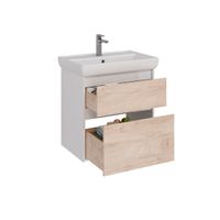 Товар: Тумба Lemark COMBI 70 см под 1 раковину, подвесная/напольная, 2 ящика, цвет фасада: Дуб кантри, цвет LM03C70T-dub - фото 1 Тумба Lemark COMBI 70 см под 1 раковину, подвесная/напольная, 2 ящика, цвет фасада: Дуб кантри, цвет LM03C70T-dub — фото 1, Тумбы под раковину