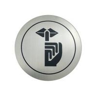 Табличка Nofer соблюдайте тишину 16735.2.S — фото 1, Таблички для санузла и общественных мест