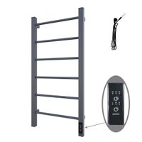 Полотенцесушитель Каталея (электро.) 40х80 (скр.монтаж, унив.подкл., Серый матовый), Альтасан арт-КаталеяСП4080СМ — фото 1, Электрические полотенцесушители