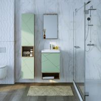 Товар: Ниша для тумбы Бриклаер КРИСТАЛЛ 50 см, дуб гранж песочный 4627125417061 - фото 4 Ниша для тумбы Бриклаер КРИСТАЛЛ 50 см, дуб гранж песочный 4627125417061 — фото 4, Тумбы с раковиной