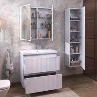 Шкаф-пенал VIGO Finlay 40 подвесной белый (pp.FIN.40) — фото 5, Шкафы для ванной