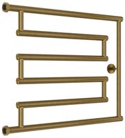 Полотенцесушитель водяной Сунержа High-Tech+ model "L" 500х650 Состаренная бронза арт-05-4052-5065 — фото 4, Водяные полотенцесушители