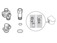 NEOREST AH Запорный клапан для электронного унитаза арт-HH20136VR — фото 1, Комплектующие для туалета