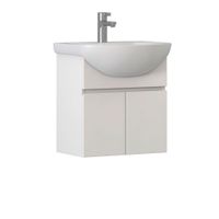 Тумба под раковину VIGO Wing 50 подвесная белый (tp.WIN.BAL.50.2D белый) — фото 1, Тумбы под раковину