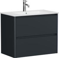 Тумба под раковину Allen Brau Gravity 80 антрацит матовый арт-1.370009.AM — фото 1, Тумбы под раковину