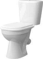 Унитаз-компакт КЕРАМИН ЛАГО МС двухрежимный, сиденье полипропилен CDB00022863 арт-4810531134244 — фото 3, Напольные унитазы