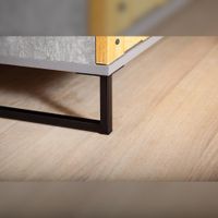 Комплект мебели для ванной Бриклаер ЛОФТ 100L, метрополитен грей — фото 7, Комплекты мебели для ванной