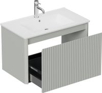 Тумба под раковину Allen Brau Gravity 80 1.370017.PWM папирус матовый — фото 2, Тумбы под раковину