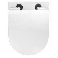 Товар: Унитаз подвесной AZARIO FRETTA ROUND 485x360x365 безободковый с сиденьем микролифт арт-AZ-2617E - фото 9 Унитаз подвесной AZARIO FRETTA ROUND 485x360x365 безободковый с сиденьем микролифт арт-AZ-2617E — фото 9, Подвесные унитазы