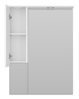 Товар: Зеркальный шкаф арт-П-Чег-02075-01Л - фото 2 Зеркальный шкаф арт-П-Чег-02075-01Л — фото 2, Зеркальные шкафы в ванную