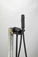 Гигиенический душ со смесителем BELZ , черный арт-B55807-7 — фото 4, Гигиенические души