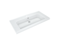 Раковина KIROVIT Леонардо 1050 мебельная белый (Вн КтУЛ105) 4630055550425 — фото 1, Раковины встраиваемые сверху