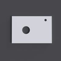 Столешница МДФ "ФЛАЙ-70 см" белая 507001 — фото 1, Столешницы под раковину