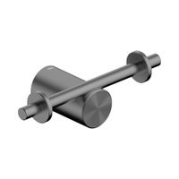 Крючок двойной ABBER Osten 316 AA1852BGG оружейная сталь брашированная — фото 1, Крючки для полотенец