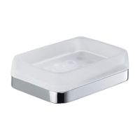 Мыльница COLOMBO DESIGN TIME настенная цвет хром арт-W4201 — фото 1, Мыльницы