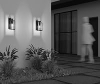 Настенный светильник (бра) Outdoor O452WL-01GF1 — фото 13, Уличное освещение