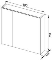Мебель для ванной Aquanet Латина 80 белый 00281151 — фото 12, Комплекты мебели для ванной