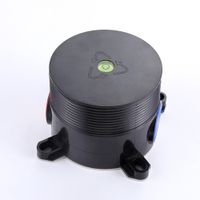 Смеситель ABBER Wasser Kreis AF8115NG напольный для ванны, никель — фото 4, Смесители напольные