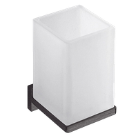 Товар: Стакан COLOMBO DESIGN LOOK B1602.GM настенный цвет графит матовый - фото 3 Стакан COLOMBO DESIGN LOOK B1602.GM настенный цвет графит матовый — фото 3, Стаканы для зубных щеток