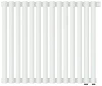 Отопительный радиатор Сунержа Эстет-00 EU50 500х630 14 секций Матовый белый арт-30-0322-5014 — фото 4, Радиаторы отопления
