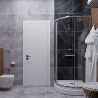 ДО "Альфа-Хром" 100х100, 1/4 круга, низ. подд. (2 места+сифонD90мм) арт-Щ0000049615 — фото 4, Душевые уголки четверть круга