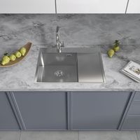 Товар: Кухонная мойка Reflexion Iseo RX2250GD брашированное золото - фото 357 Кухонная мойка Reflexion Iseo RX2250GD брашированное золото — фото 357, Кухонные мойки