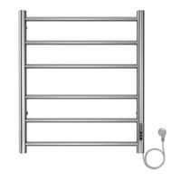 Полотенцесушитель электрический AZARIO PARMA 500/600 6 секций, диммер справа, хром арт-AZ10856 — фото 1, Электрические полотенцесушители