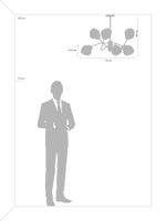 Люстра Freya арт-FR8017PL-06MG — фото 4, Люстры