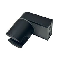 Настенный держатель душевой лейки Raiber , черный арт-RPB-40 — фото 1, Держатели для душа