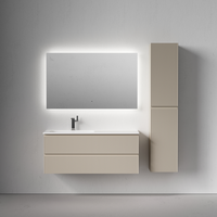 Товар: Тумба подвесная SANCOS Snob R левая 1195х445х500, c двумя ящиками оснащенными доводчиками, Beige Soft, арт.SNR120LCE - фото 4 Тумба подвесная SANCOS Snob R левая 1195х445х500, c двумя ящиками оснащенными доводчиками, Beige Soft, арт.SNR120LCE — фото 4, Тумбы под раковину