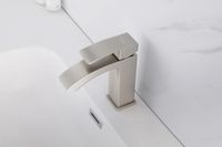 Товар: Смеситель ABBER Wasserfall AF8610SP для раковины, сатин - фото 2 Смеситель ABBER Wasserfall AF8610SP для раковины, сатин — фото 2, Смесители для раковины