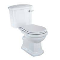 BELLA Комплект унитаз моноблок выпуск в стену, бачок с ручкой хром, белый (БЕЗ КРЫШКИ) 30316 — фото 1, Напольные унитазы