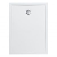 Поддон "Калифорния 120х90" прямоугольный, литьев.мрамор, бел. 1A714336CA010 — фото 1, Душевые поддоны