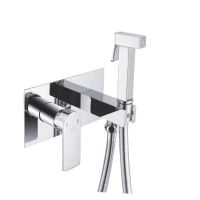 Гигиенический душ со смесителем Rose , хром арт-R255 — фото 1, Гигиенические души