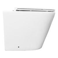 Унитаз приставной Azario Teramo 580х360х430 безободковый, быстросъемное сиденье с микролифтом арт-AZ-1003DNR — фото 3, Приставные унитазы