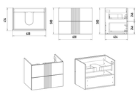 Тумба под раковину арт-VEG-09070-0102Я — фото 5, Тумбы под раковину