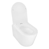 Товар: Унитаз подвесной Azario Ollin 360х535х371 безободковый, слив "Торнадо", с быстросъемным сиденьем микролифт арт-AZ-0513R - фото 2 Унитаз подвесной Azario Ollin 360х535х371 безободковый, слив "Торнадо", с быстросъемным сиденьем микролифт арт-AZ-0513R — фото 2, Подвесные унитазы