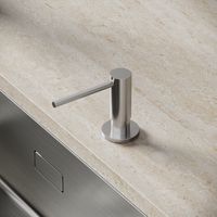 Дозатор для кухонной мойки Sancos, объем 500 мл, цвет брашированный никель, арт. арт-SC40100BN — фото 3, Дозаторы для кухонных моек