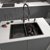 Смеситель Reflexion Lago RX9902GD для кухни с гибким изливом и подключением к фильтру, брашированное золото — фото 5, Смесители для кухни