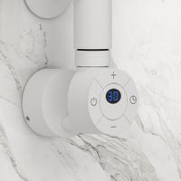 Короб скрытого подключения Короб скрытого подключения Стилье Матовый белый арт-30100-0500 — фото 2, Комплектующие для полотенцесушителей