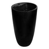 Раковина напольная Azario Tea 450х450х845 отдельностоящая, черный арт-AZ-M30149MB — фото 1, Раковины напольные